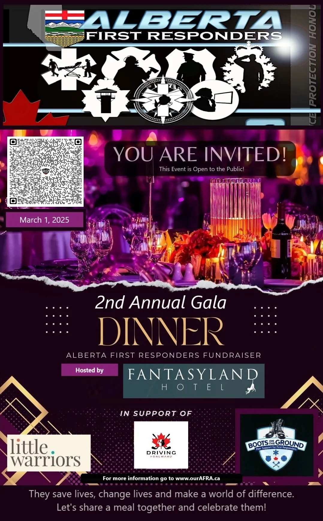 Alberta First Responders Appreciation Gala