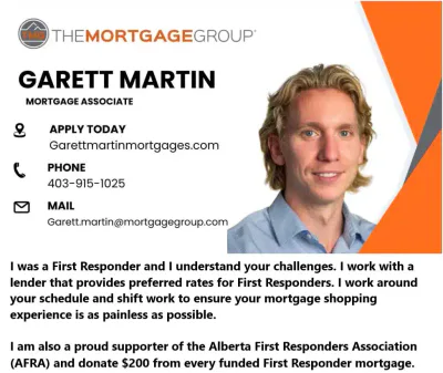 Garett Martin mortgage deal for first responders